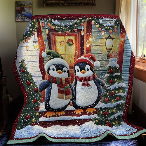 Penguin Twins WX1811037CL Quilt