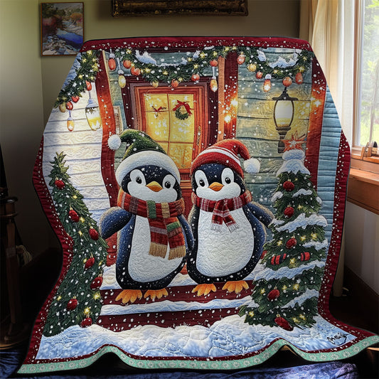 Penguin Twins WX1811037CL Quilt