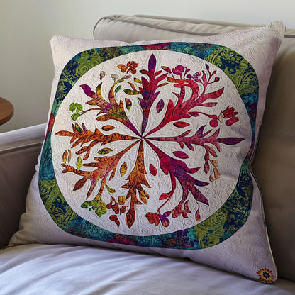 Colorful Snowflake WY0212030CL Quilt Pillow Case