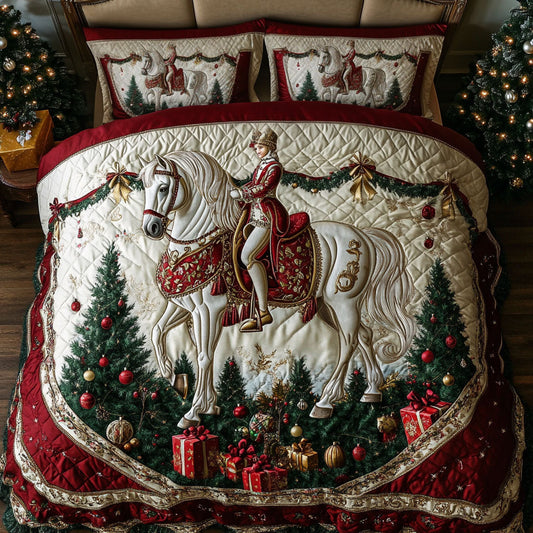 North Pole Horse WN1007042CL Duvet Cover Set