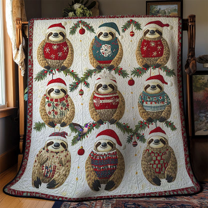 Slothmas Wonderland WN1612014CL Quilt