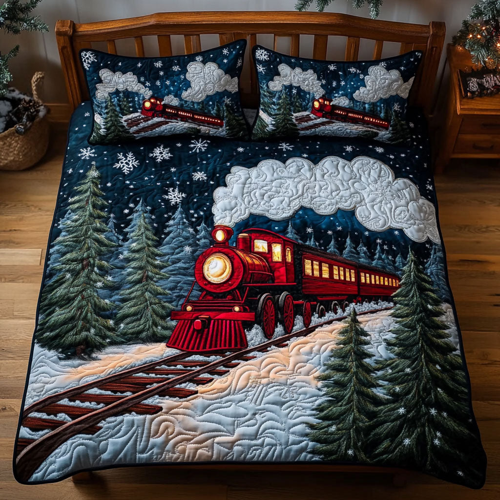 Christmas Train WJ0505003CL Duvet Cover Set