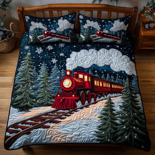 Christmas Train WJ0505003CL Duvet Cover Set