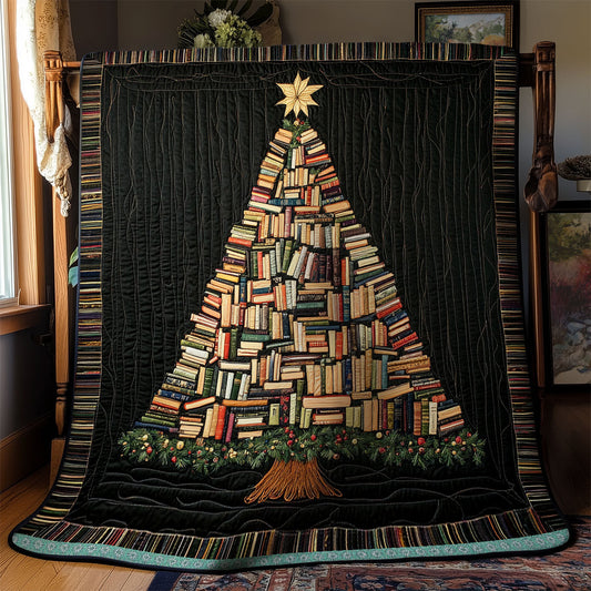 Book Christmas Tree WX2011002CL Quilt