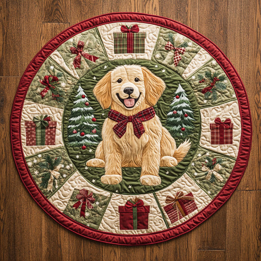 Golden Gift CW2108006CL Quilted Round Mat