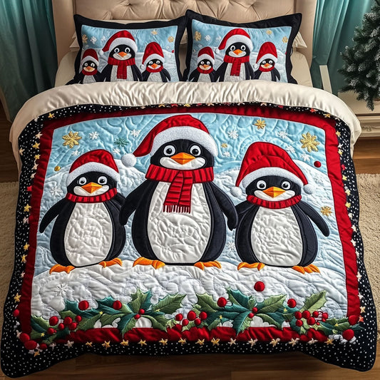 Joyful Penguin WN0410034CL Duvet Cover Set
