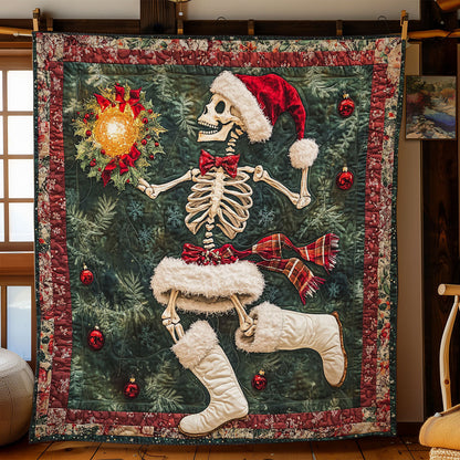 Skeleton Sleigh Ride WN1107061CL Quilt