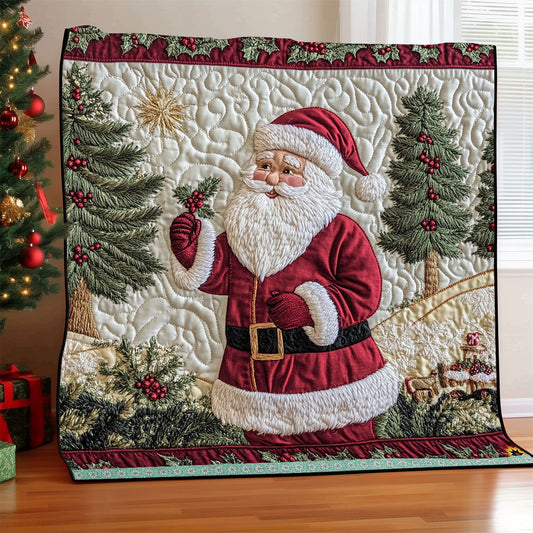 Santa Is Here WJ1312031CL Quilt