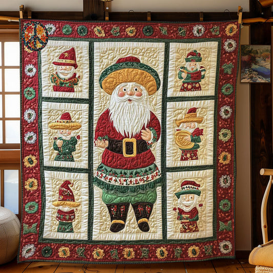Feliz Navidad Santa WN2311012CL Quilt