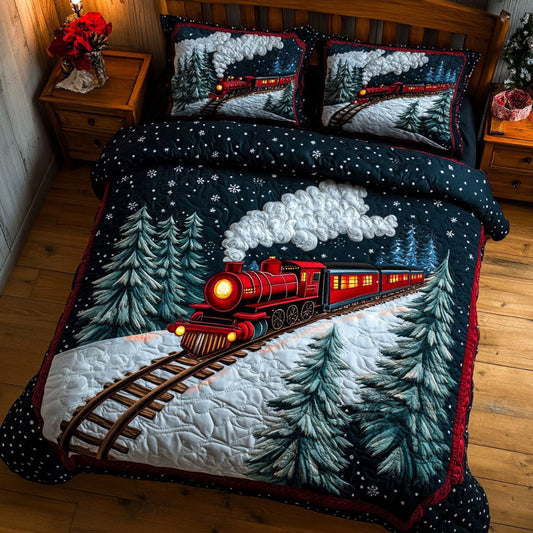 Christmas Train WJ1607020CL Duvet Cover Set