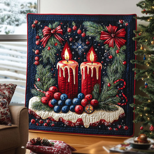 Christmas Candle WJ1911012CL Quilt