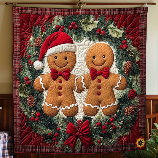 Couple Gingerman WY0212041CL Quilt