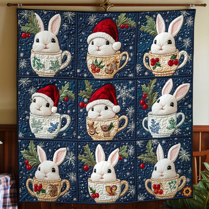 Tea Cup Bunny WY2911015CL Quilt
