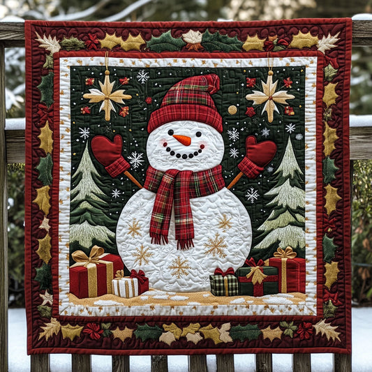 Cheerful Snowman WN0309013CL Quilt