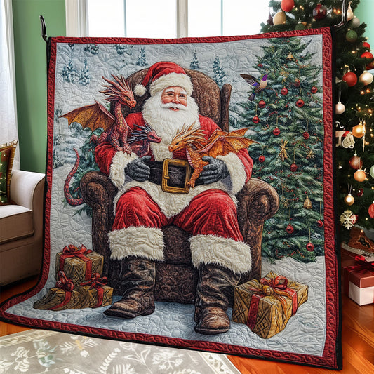Santa Claus And Dragon WY1911097CL Quilt