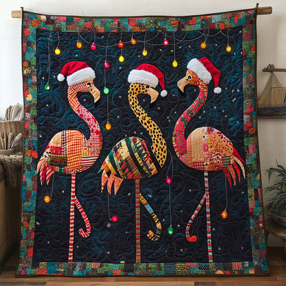 Flamingo Tinsel Twist WN1107027CL Quilt