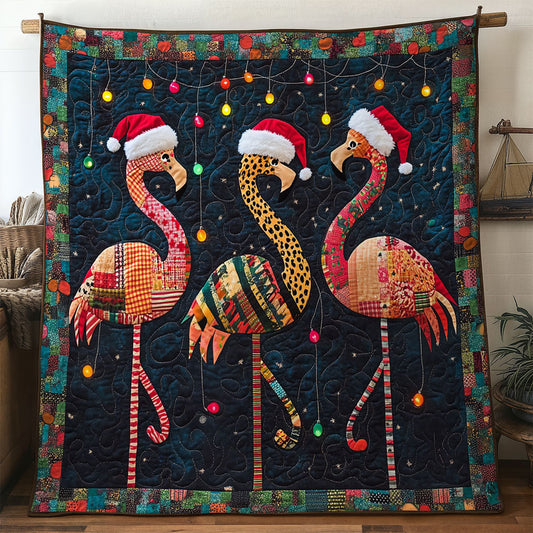 Flamingo Tinsel Twist WN1107027CL Quilt