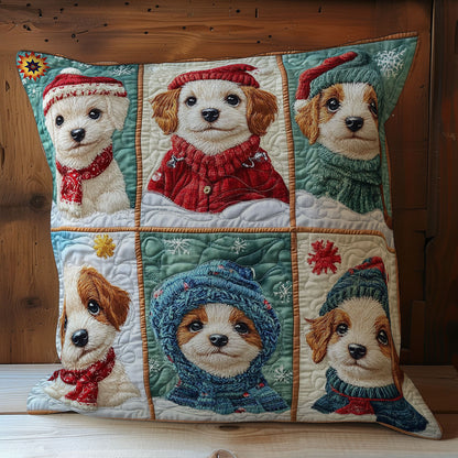 Puppy WY2911084CL Quilt Pillow Case