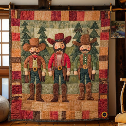 Cowboy Nutcracker WY2711005CL Quilt
