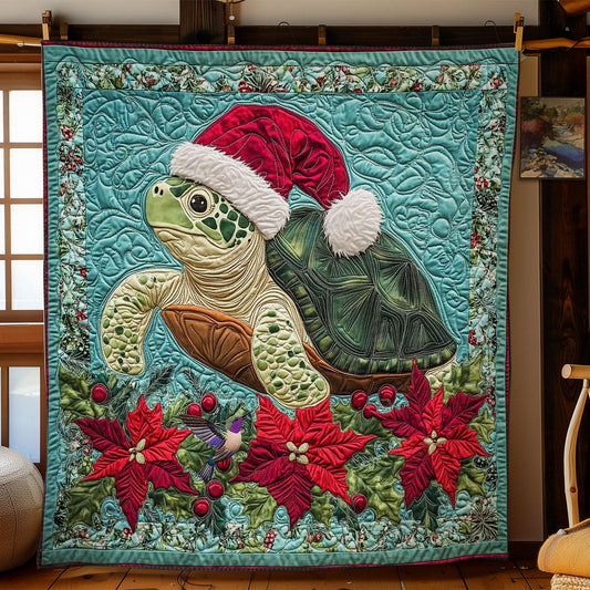 Turtle Noel Delight WN2811019CL Quilt
