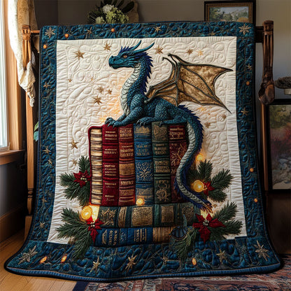 Christmas Dragon Tales WN0612012CL Quilt