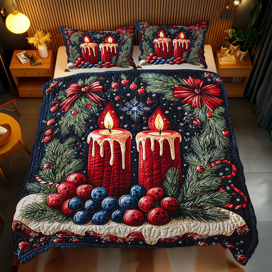Christmas Candle WJ1911033CL Duvet Cover Set