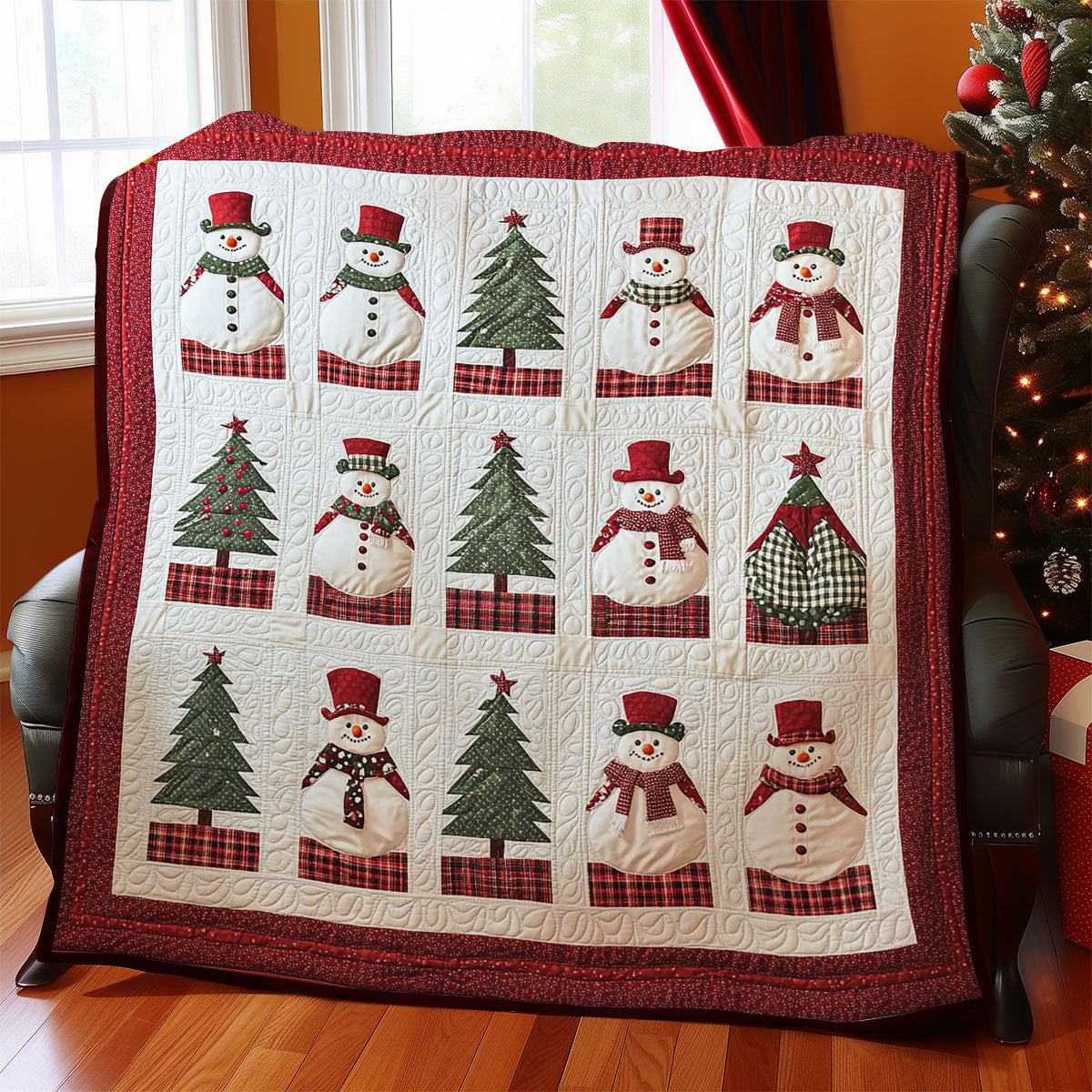 Snowman WY1411038CL Quilt