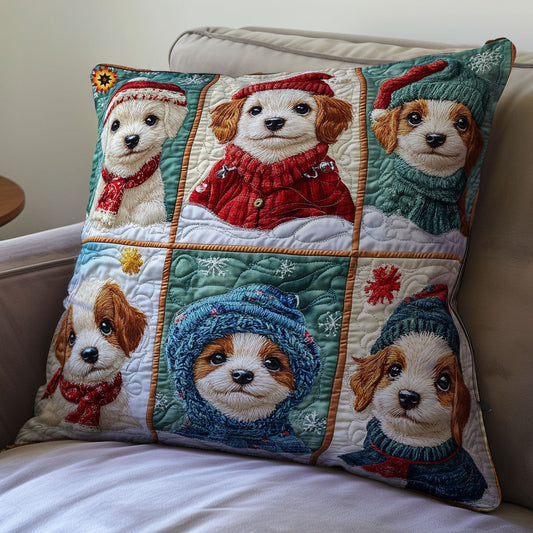 Puppy WY2911084CL Quilt Pillow Case