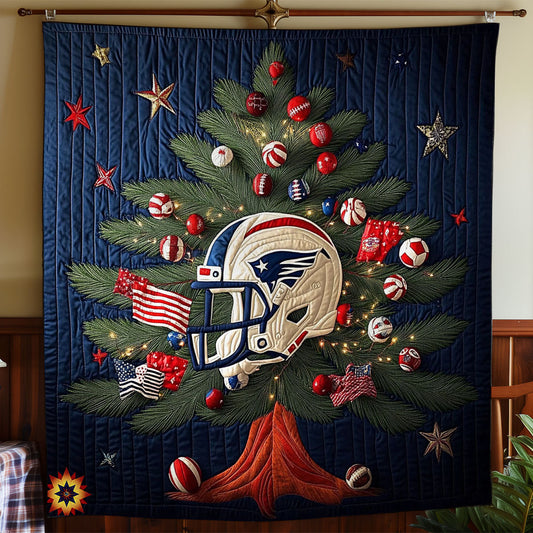 Christmas Tree Baseball WY0712041CL Quilt