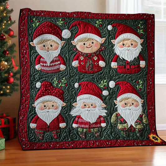 Christmas Gnome WY2311010CL Quilt