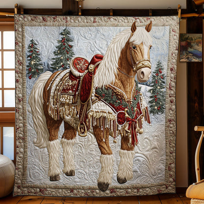 Winter Horse Charm WN1007047CL Quilt