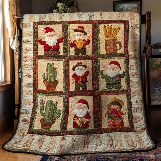 Santa’s Mexican Feast WN2311020CL Quilt