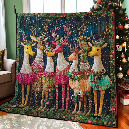 Reindeer WY2611037CL Quilt