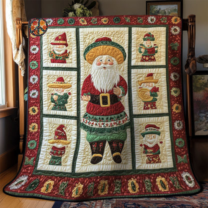 Feliz Navidad Santa WN2311012CL Quilt