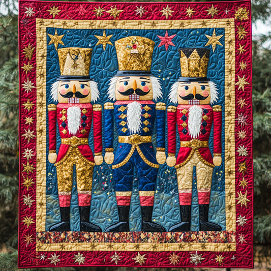 Nutcracker Christmas WG1501021CL Quilt