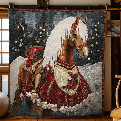 Christmas Horse Magic WN1007001CL Quilt