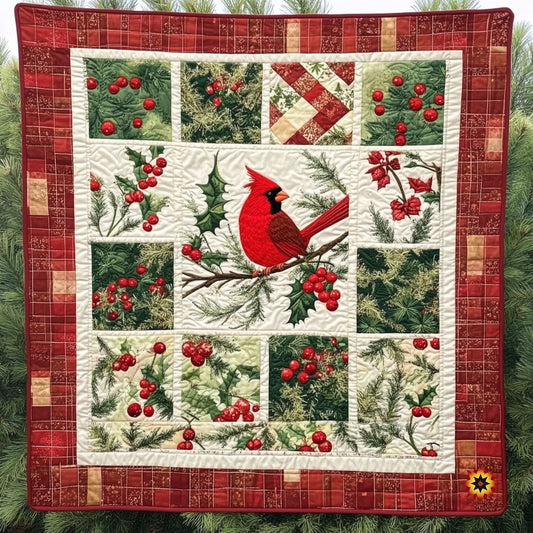 Holly Cardinal WY1811011CL Quilt