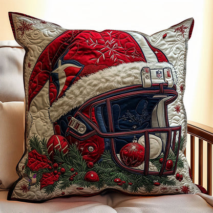 Santa Helmet WY1012012CL Quilt Pillow Case