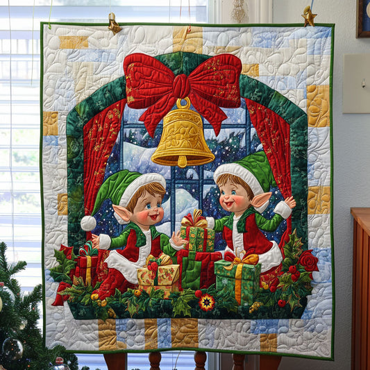 Christmas Elves WJ2211014CL Quilt