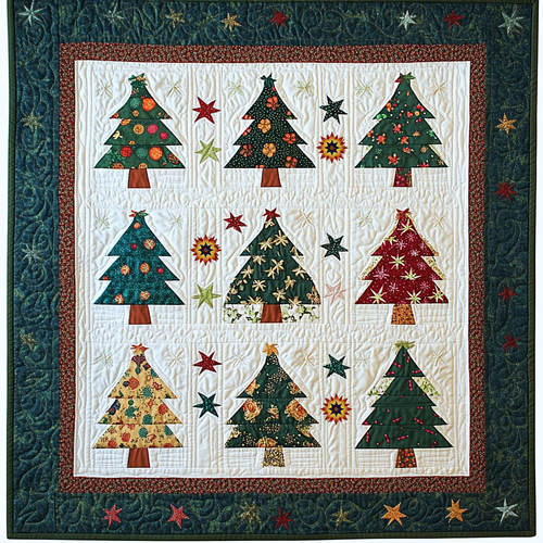 Christmas Tree XR0212003CL Quilt