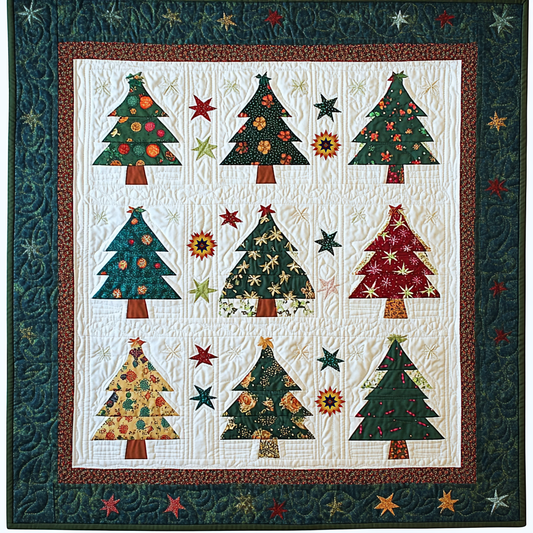 Christmas Tree XR0212003CL Quilt