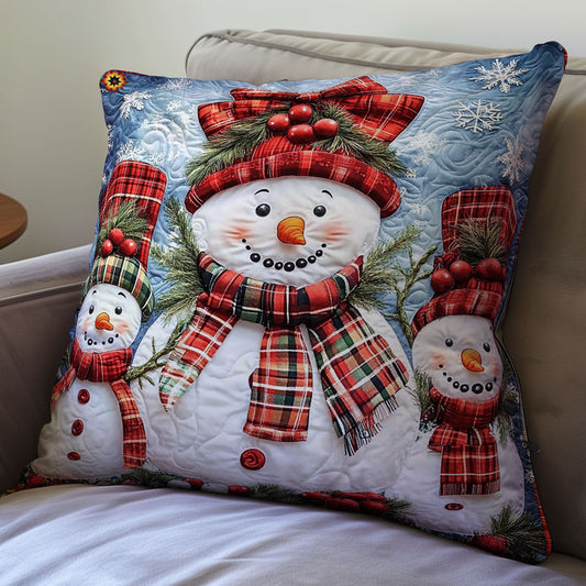 Snowman WY2711057CL Quilt Pillow Case