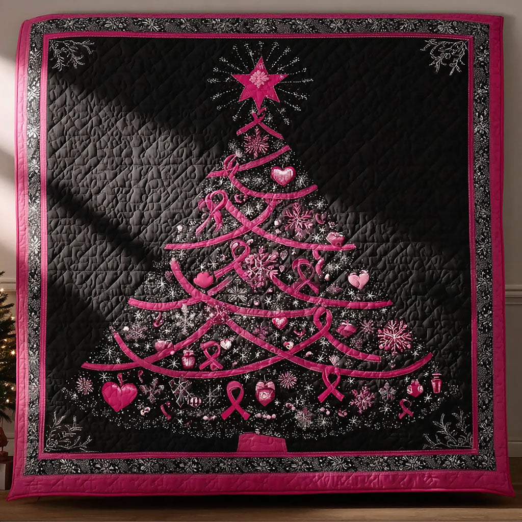 Shining Christmas Tree Heart WN0410051CL Quilt