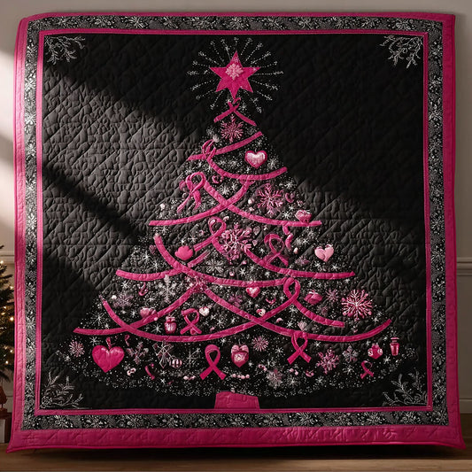 Shining Christmas Tree Heart WN0410051CL Quilt
