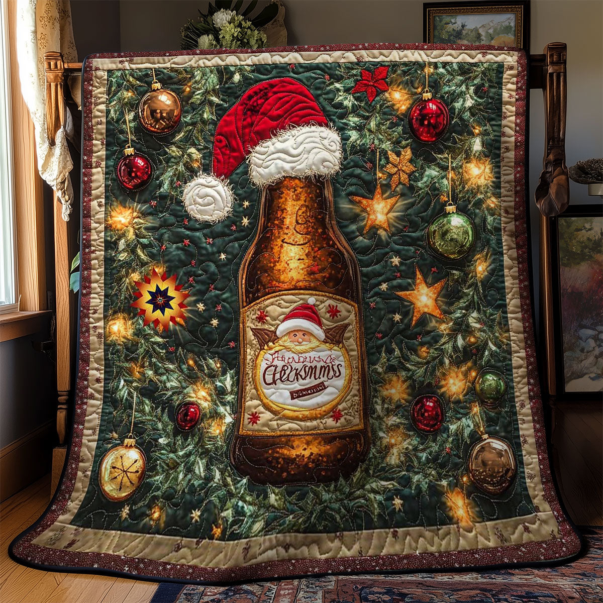 Christmas Beer WN2011149CL Quilt