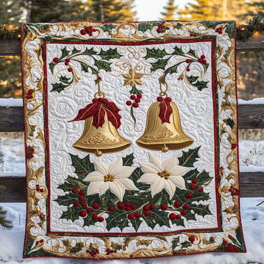 Majestic Christmas Bells WN0309061CL Quilt