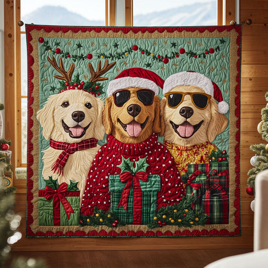 Golden Retriever Countryside WN15080034CL Quilt