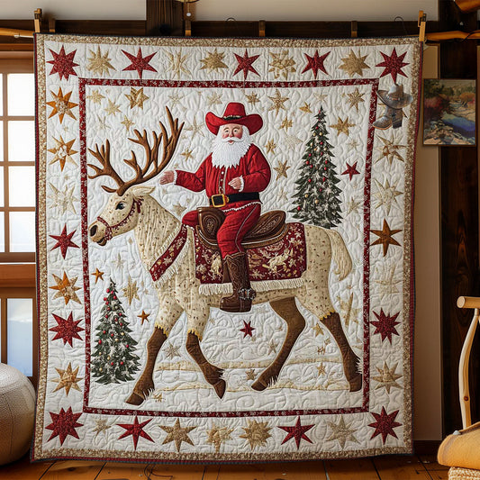 Santa’s Wild Ride WN1311018CL Quilt