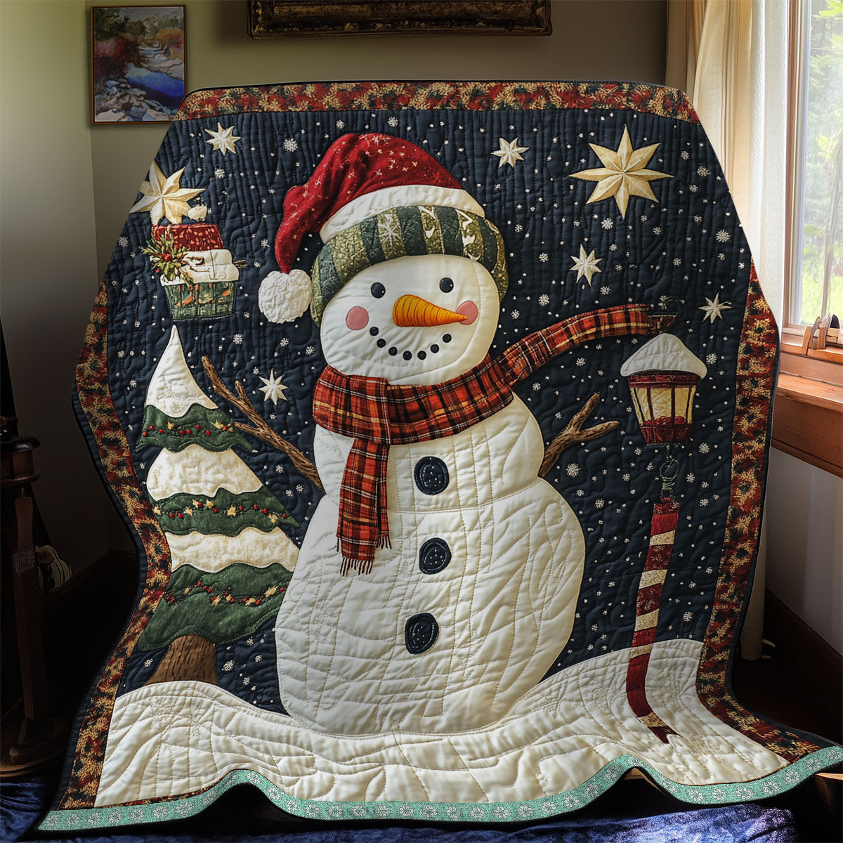 Snowman WX0312027CL Quilt