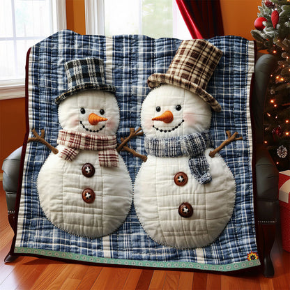 Christmas Snowman WJ2311013CL Quilt